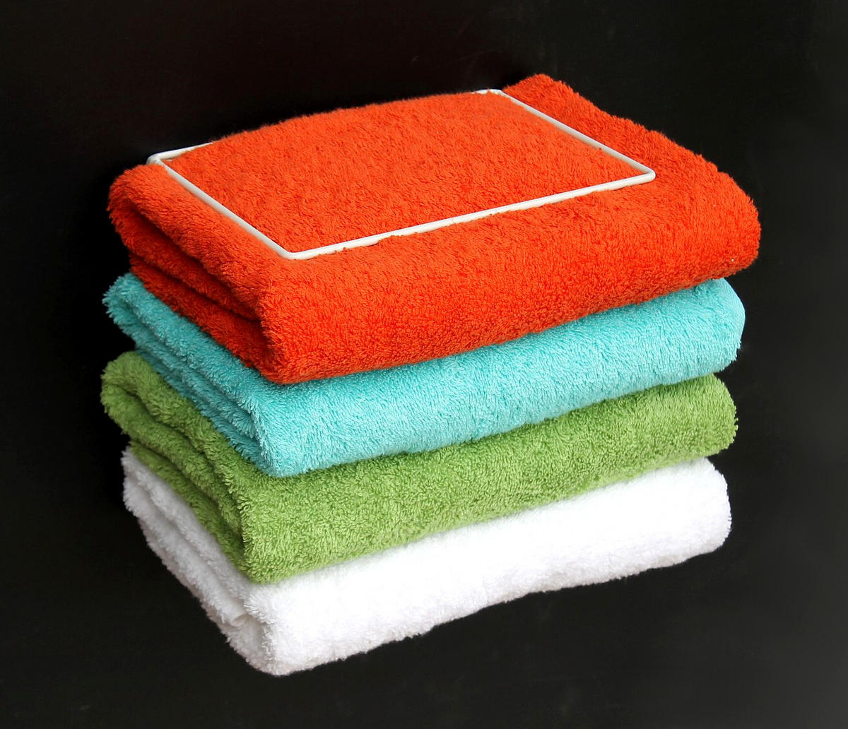 HANDTUCHHALTER Wandmontage Metall Weiß 20/14,5/20 cm - Weiß, Metall (20/20/14.5cm) - DanDiBo