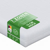 7-ZONEN KALTSCHAUMMATRATZE 70 x 200 - Weiß, Textil (70/200cm) - Schlaftroll