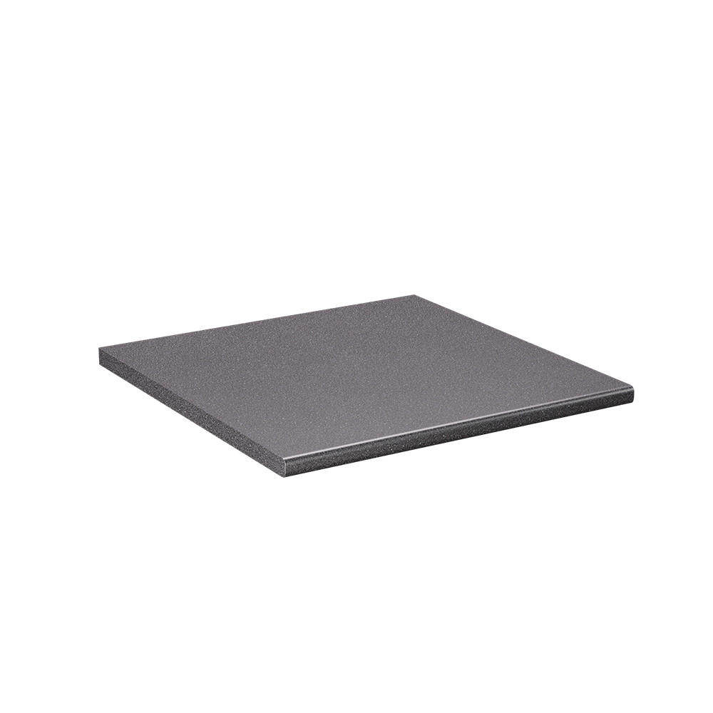 KÜCHENARBEITSPLATTE R-Line, Granit, 60 cm - Anthrazit, Holzwerkstoff (60/2.8/60cm) - Vicco