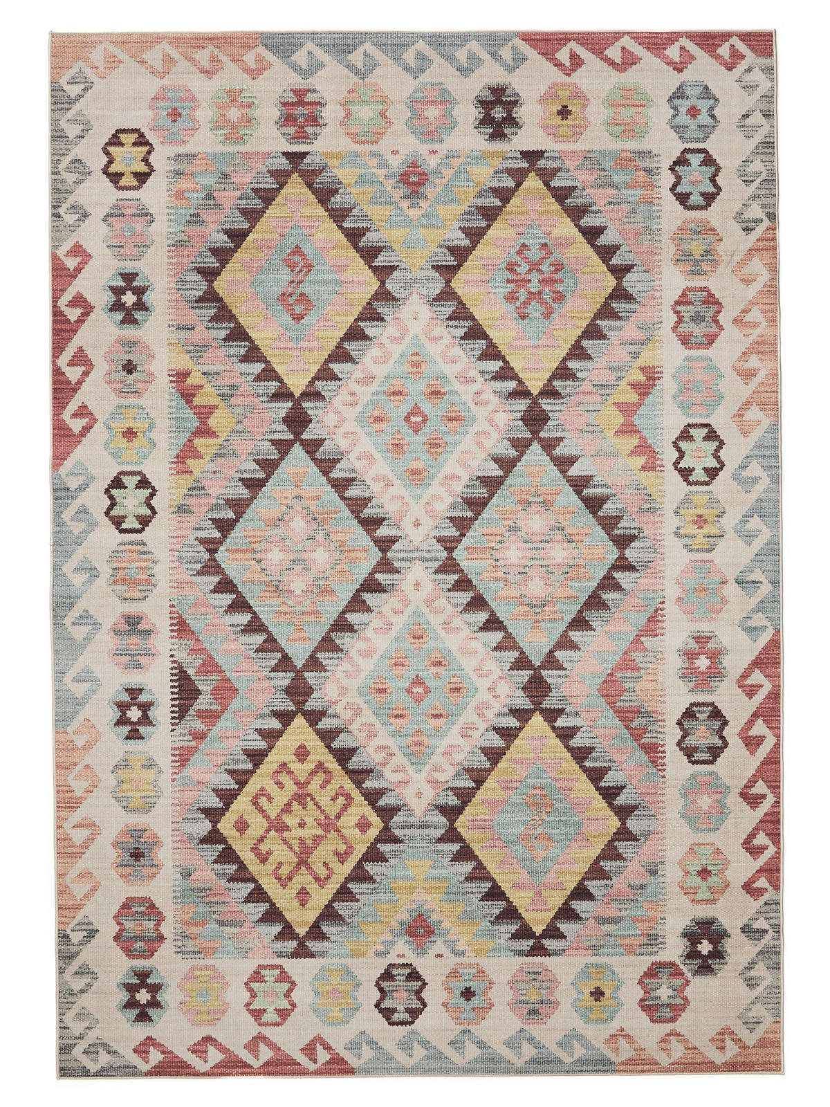 VINTAGE-TEPPICH George waschbar 300x400 cm - Multicolor, Kunststoff (300/400cm) - benuta