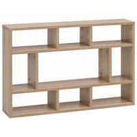 WANDREGAL eckig BAKI Holz Hängeregal - Sonoma Eiche, Holzwerkstoff (75/51/16cm) - tinkaro