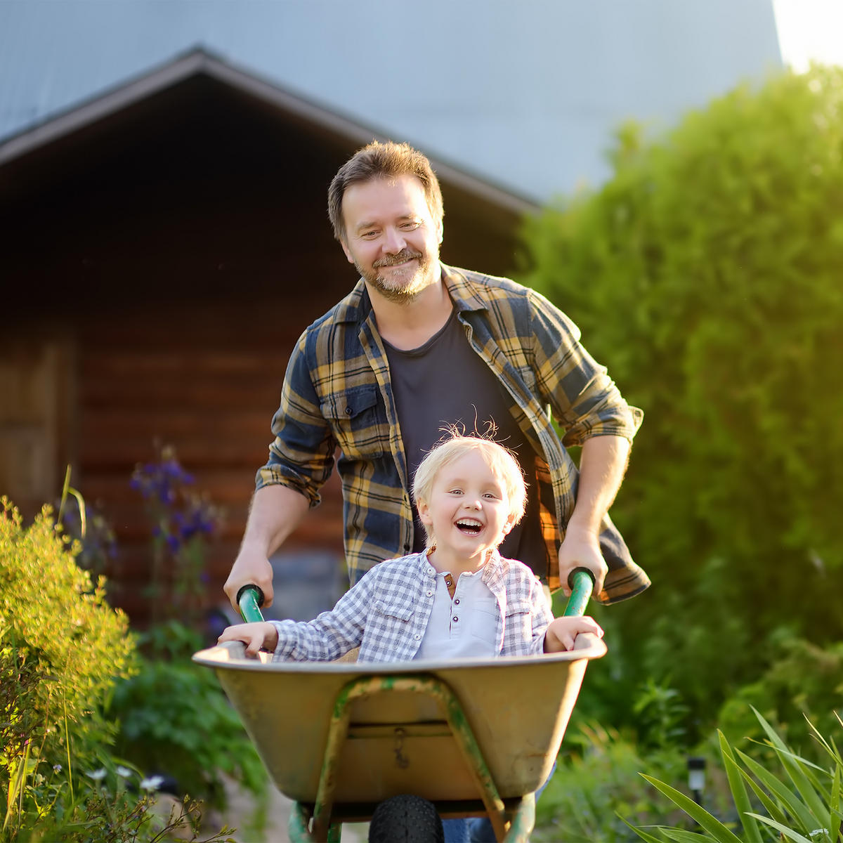 SCHUBKARRENRAD - Schwarz, Kunststoff/Metall (39/39/9cm) - Relaxdays