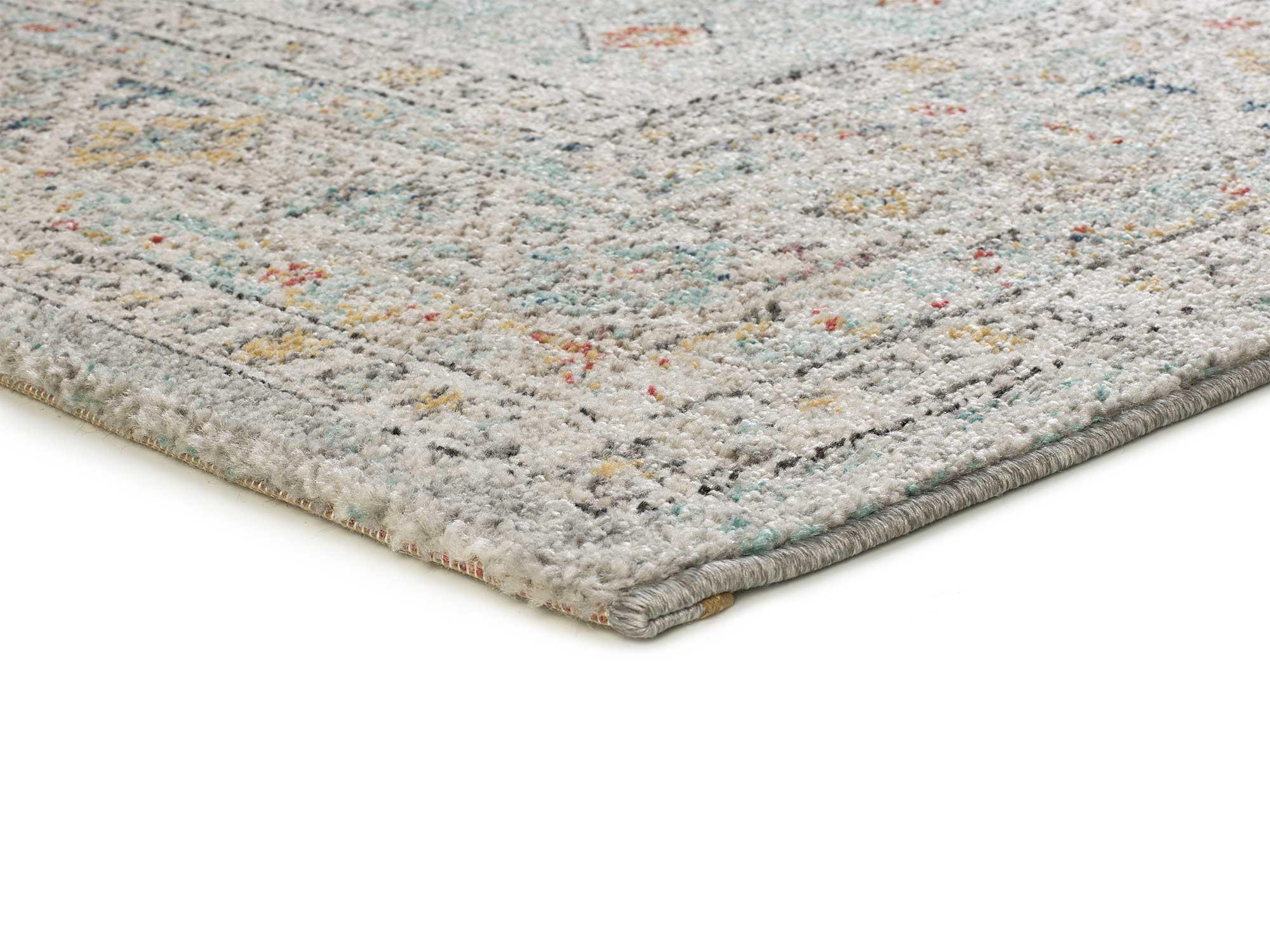 VINTAGE-TEPPICH Blau Parma 120/170 cm - Blau, Naturmaterialien/Textil (120/170cm) - Atticgo
