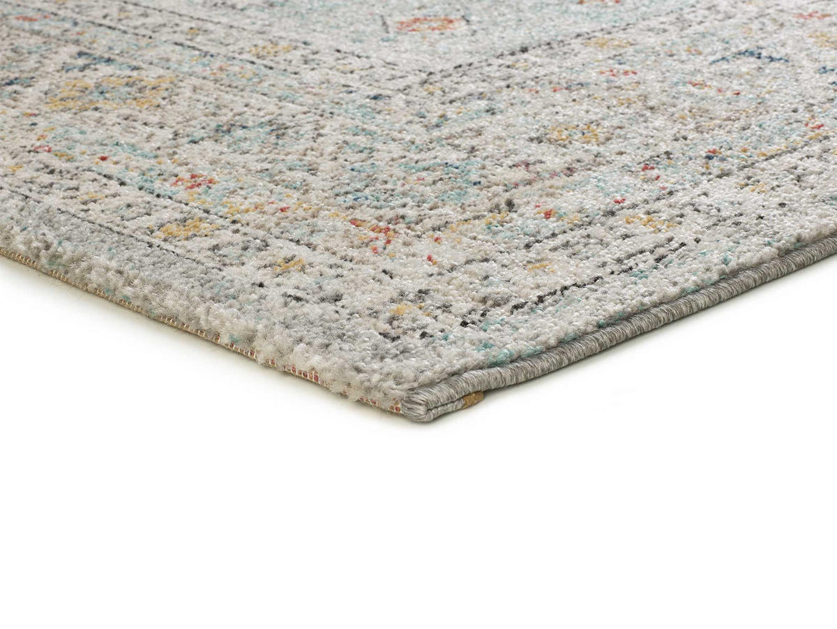 VINTAGE-TEPPICH Blau Parma 80/150 cm - Blau, Naturmaterialien/Textil (80/150cm) - Atticgo
