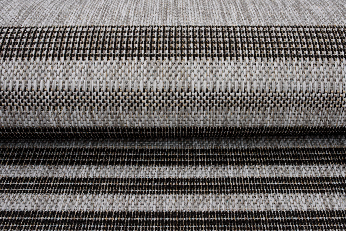 TEPPICH MELISSA Grau 60/200 cm - Grau, Kunststoff (60/200cm) - Tapiso