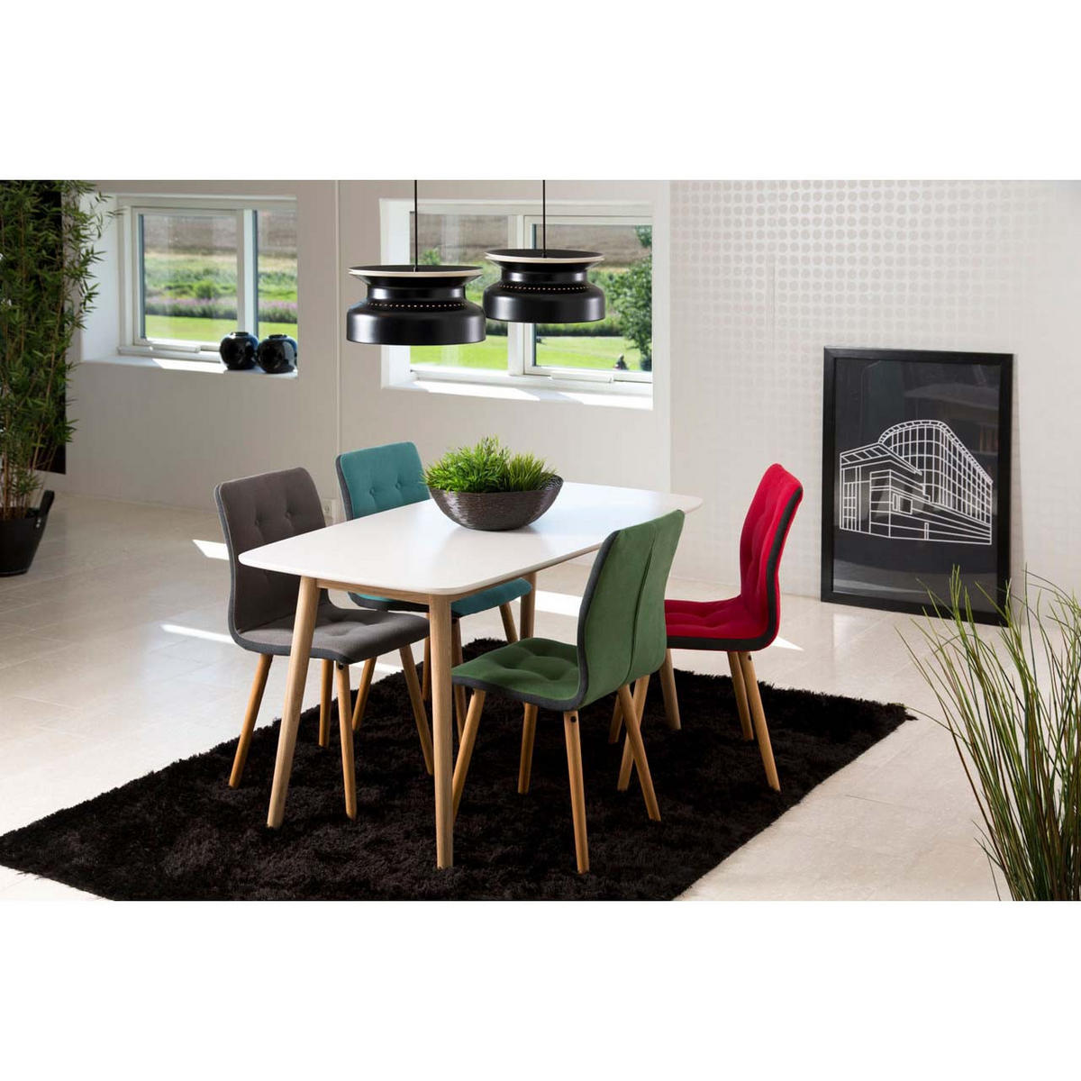 ESSTISCH 80 x 150 cm weiß - Weiß, Holzwerkstoff (80/150/76cm) - ebuy24