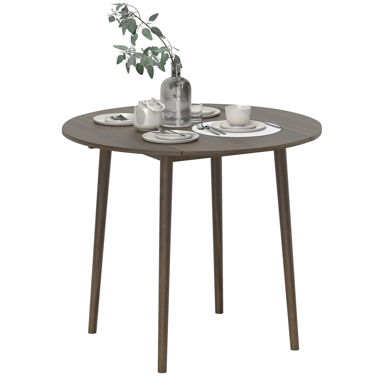 ESSTISCH Grau 1 Stück - Grau, Kunststoff (89/89/73.5cm) - GiPP