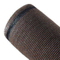 SICHTSCHUTZ 1,80x5m, Bedeckung 100 %, Braun - Braun, Textil (180/180cm) - Oviala