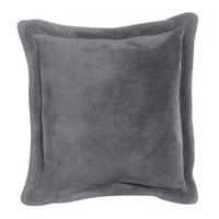 KISSEN Tender grau 50 x 50 cm - Grau, Textil (50/50cm) - Vivaraise