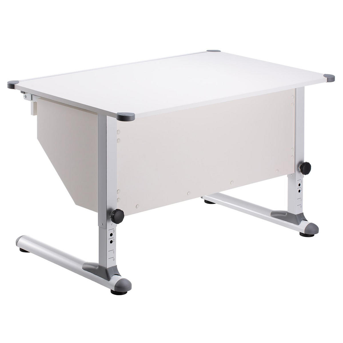 KINDERSCHREIBTISCH PHILIPP - Weiß, Metall (110/76/73cm) - CARO-Möbel