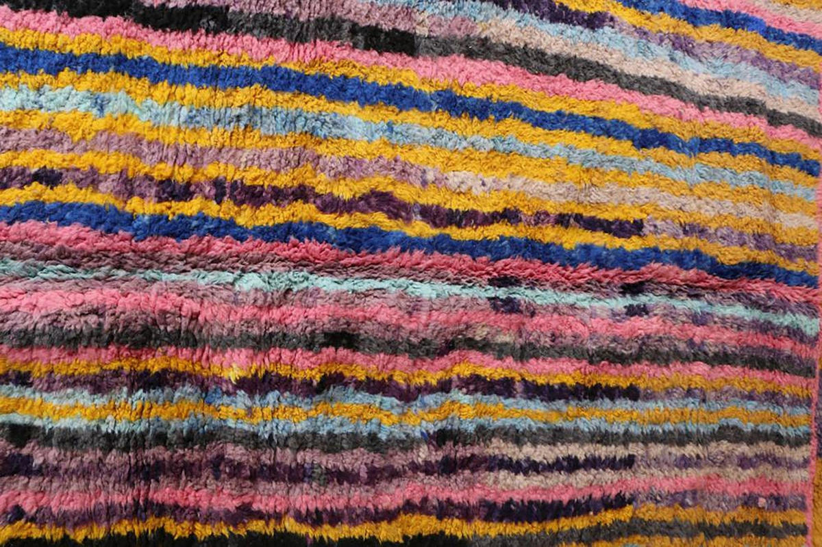 BERBERTEPPICH aus Marokko aus reiner Wolle 200x 300 cm - Multicolor, Naturmaterialien (200/300cm) - AFK Living