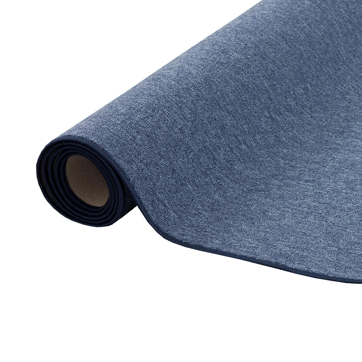 FEINSCHLINGEN VELOUR TEPPICH STRONG - Dunkelblau, Textil (80/400cm) - Snapstyle