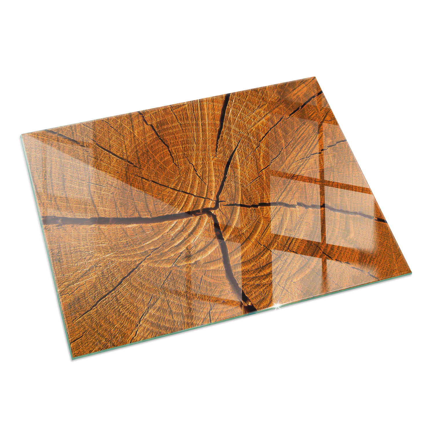 ArtPrintCave Glasplatte Orange 120x80x0.4 cm