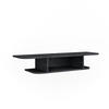 TV-SCHRANK Lorio Schwarz Beton 105 x 18.2 cm offene Fächer - Schwarz, Holzwerkstoff (105/18.2/30cm) - Vicco