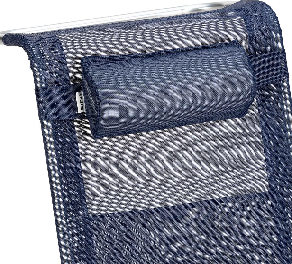 GARTEN-RELAXSESSEL bis 120 kg - Blau, Textil (58.5/74/46cm) - Outtec