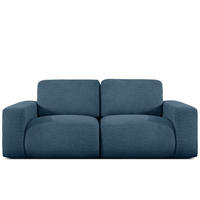 2-SITZER SOFA ZUCCO, Dunkelblau - Dunkelblau, Holz/Holzwerkstoff (212/85/100cm) - KONSIMO®