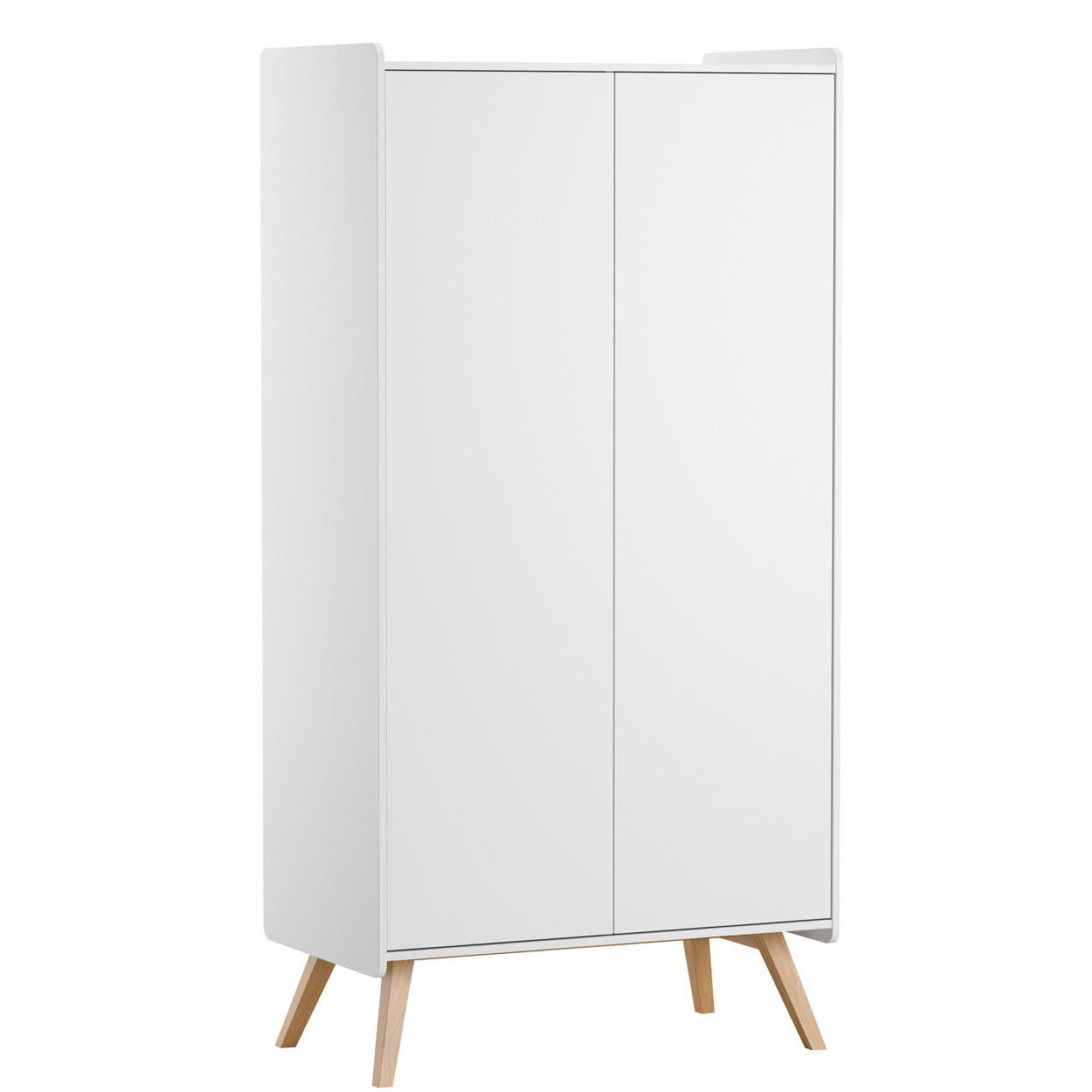 BABYZIMMER Vienna Set A - 4-teilig - Weiß - Weiß, Holzwerkstoff (100/200/58cm) - QMM TraumMöbel