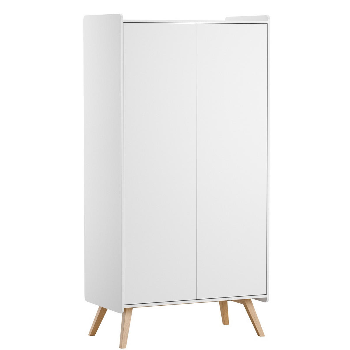 BABYZIMMER Vienna Set A - 4-teilig - Weiß - Weiß, Holzwerkstoff (100/200/58cm) - QMM TraumMöbel