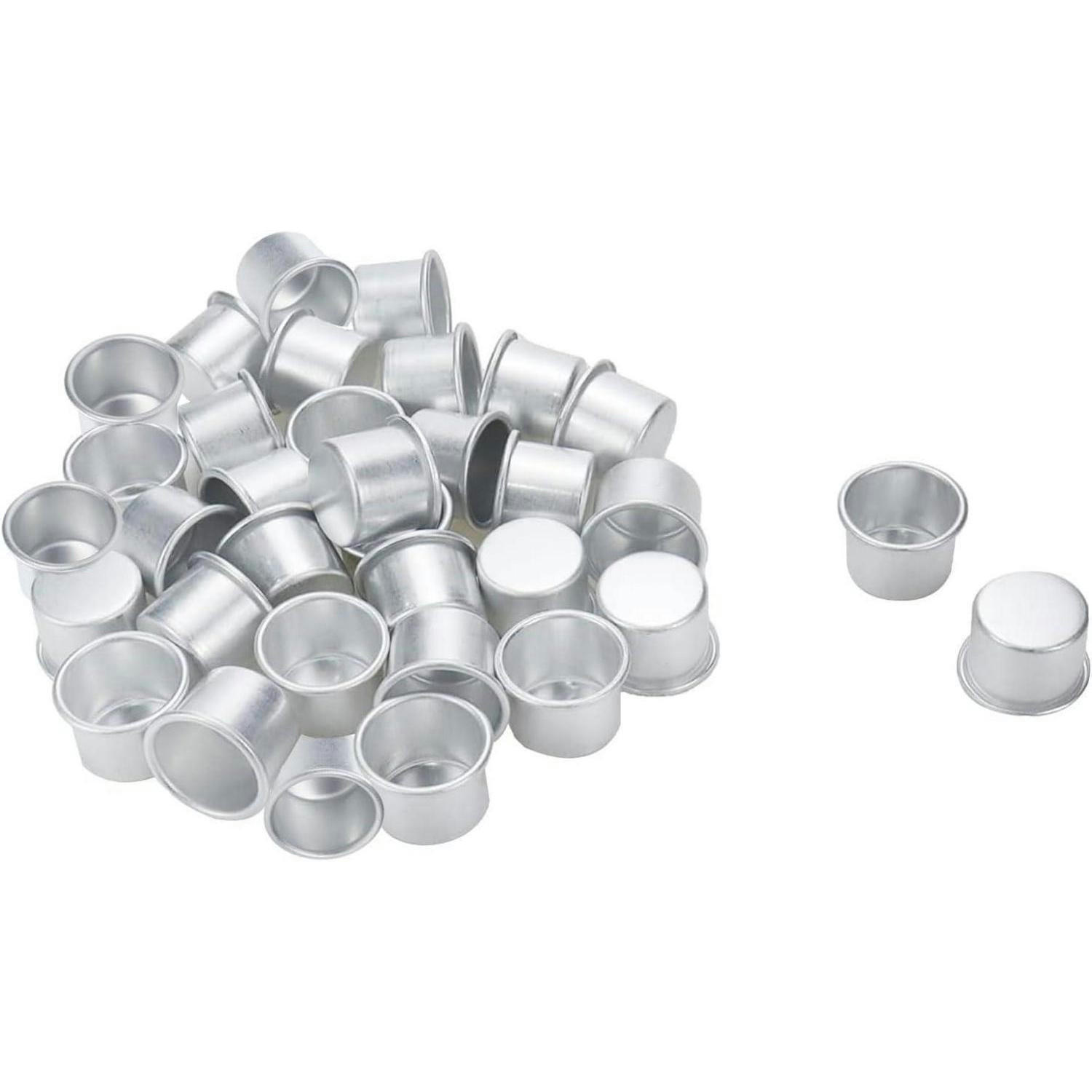 KERZENHALTER 40-teiliges Set Metall Silber - Silberfarben, Metall (0.2/0.2/0.3cm)