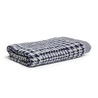 DUSCHTUCH BROOKLYN - Blau/Naturfarben, Textil (80/150cm) - MÖVE