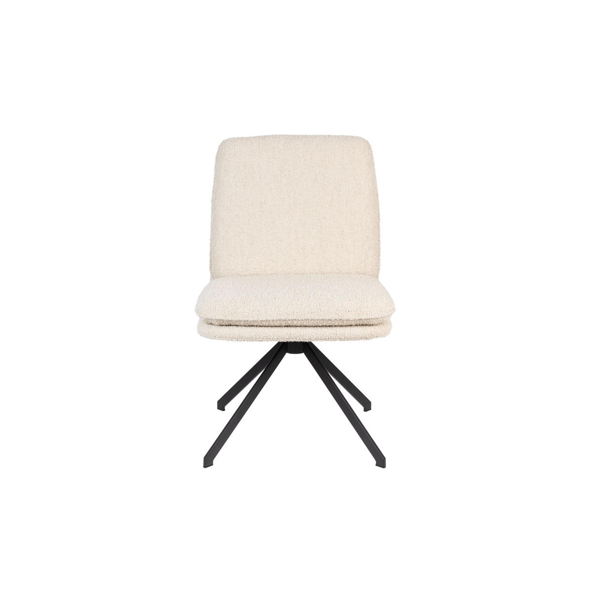 ESSZIMMERSTUHL Tyler - 2 er Set - Weiß, Textil (47.5/84.5/64cm) - Zuiver