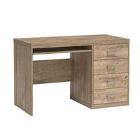 SCHREIBTISCH NATURAL​ N-16 - Eichefarben, Holzwerkstoff (60/120/78cm) - Meblini