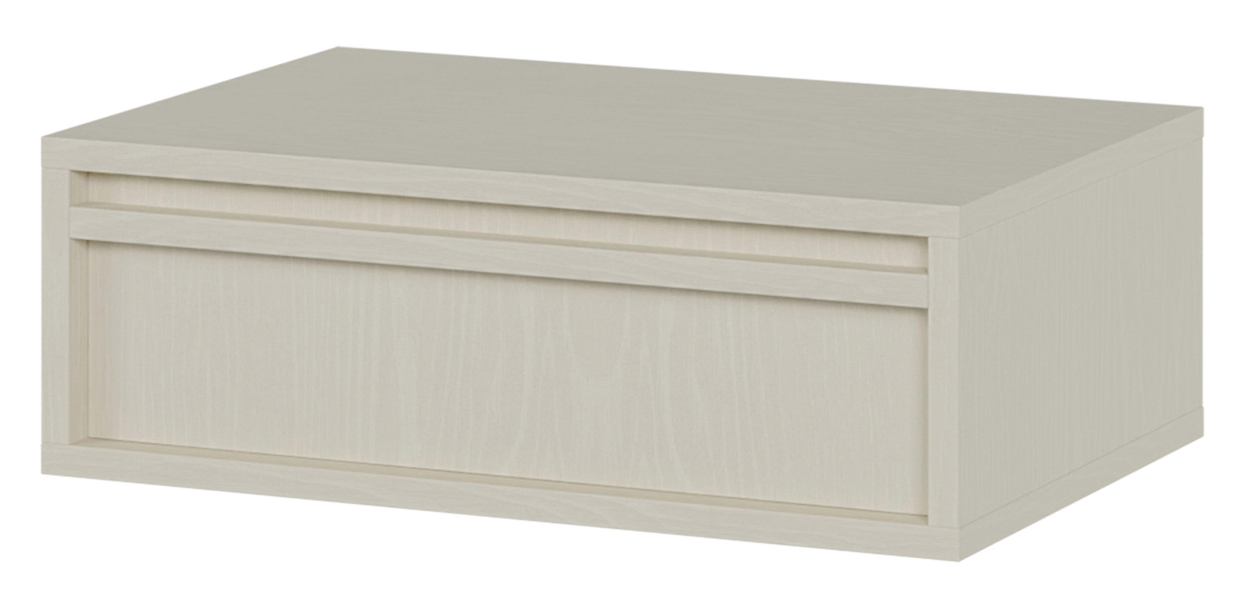 NACHTISCH Evo beige, 50 cm - Beige, Holzwerkstoff (50/17/34cm) - Selsey