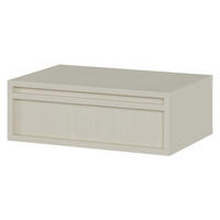 NACHTSCHRANK Evo Hellbeige 50 cm - Beige, Holzwerkstoff (50/17/34cm) - Selsey