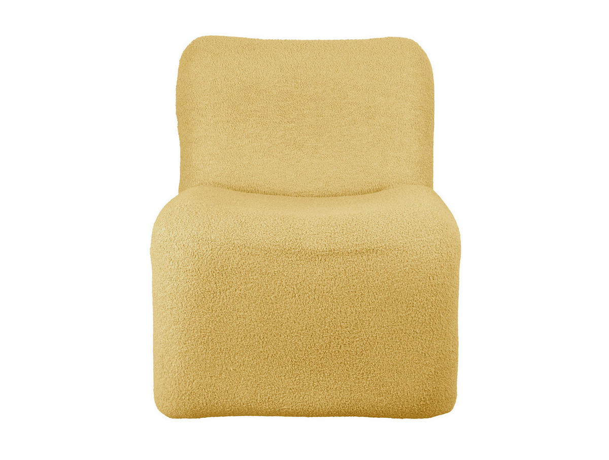 SESSEL Fuerza 87/64/70 cm - Gelb, Textil (64/70/87cm) - Leitmotiv