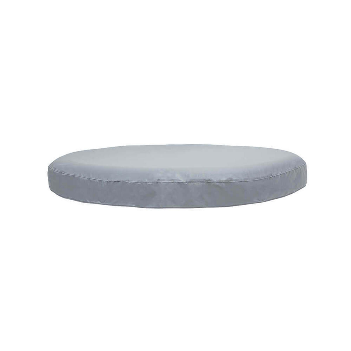 OUTDOOR Whirlpool SPLASH inkl. Abdeckung - Ø208 cm 6 Personen Beton - Grau, Kunststoff (208/65/208cm) - Home Deluxe