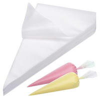 SPRITZBEUTEL 100 Einweg-Spritzbeutel 30 x 20 cm - Weiß, Kunststoff (21/1/32cm)