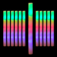 LEUCHTSTÄBE - Weiß, Textil (4/46.5/4cm) - Relaxdays