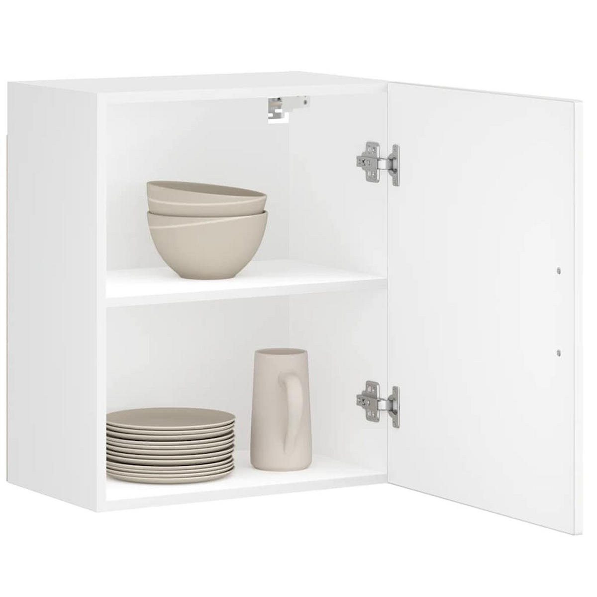 KÜCHEN-HÄNGESCHRANK Weiss Holzwerkstoff - Weiß, Holzwerkstoff (31/60/50cm) - vidaXL