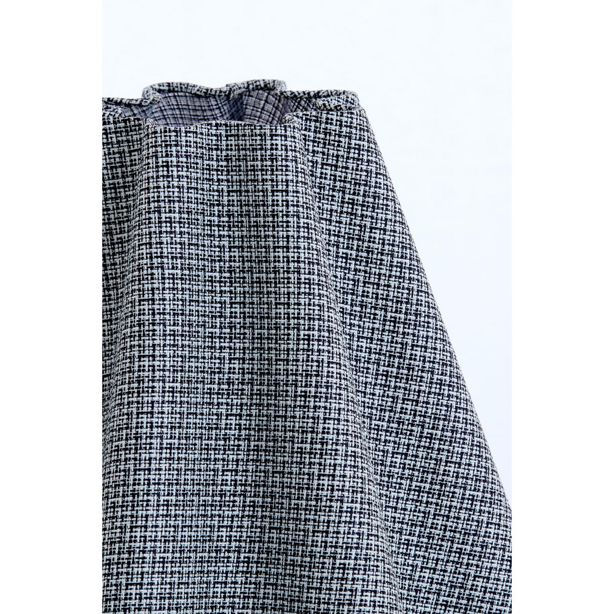 LAMPENSCHIRM Bezaha Schwarz 35/10.5/20 cm - Schwarz, Textil (35/10.5/20cm) - Light & Living