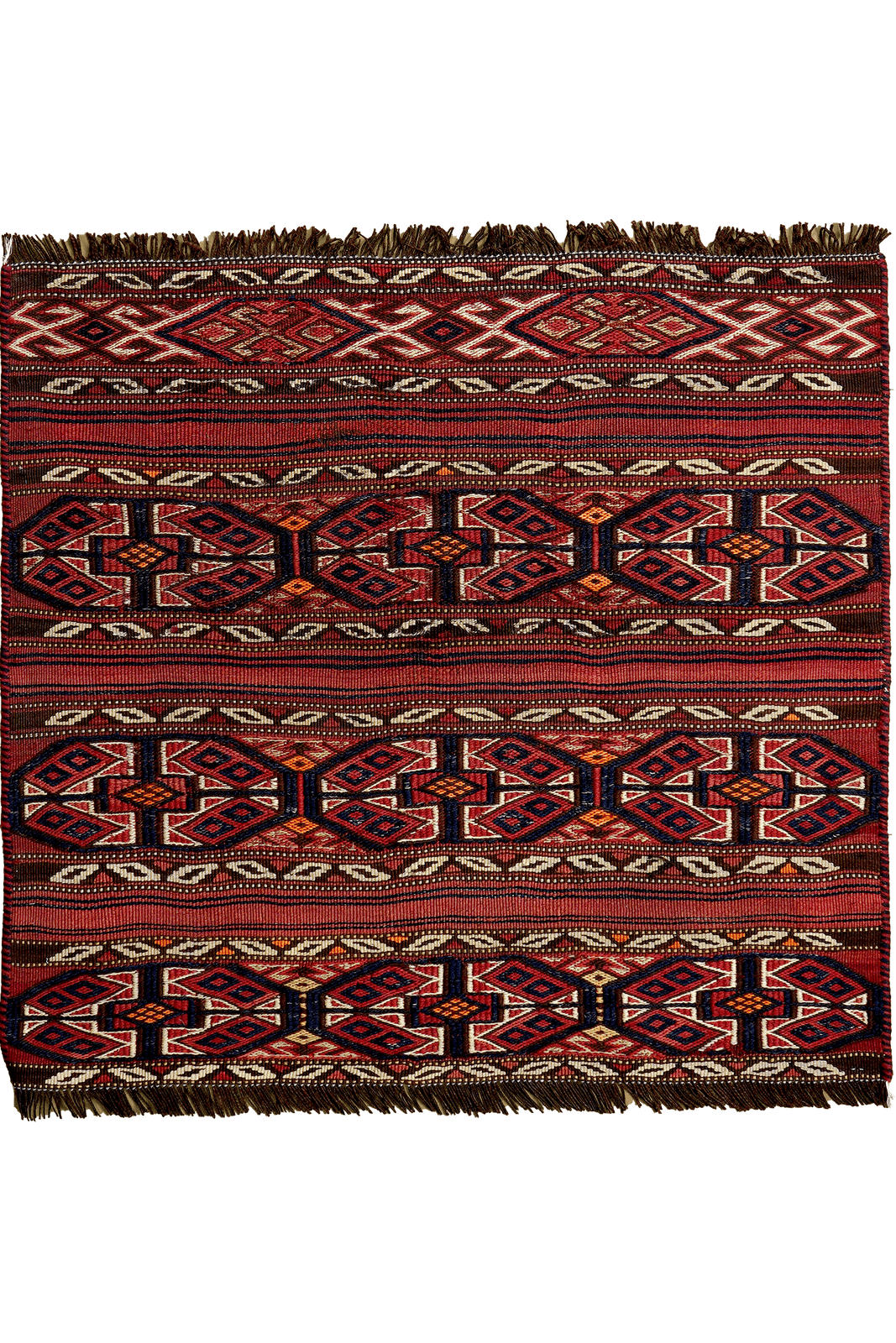 Looma Kelim-Teppich Mehrfarbig 81x85 cm