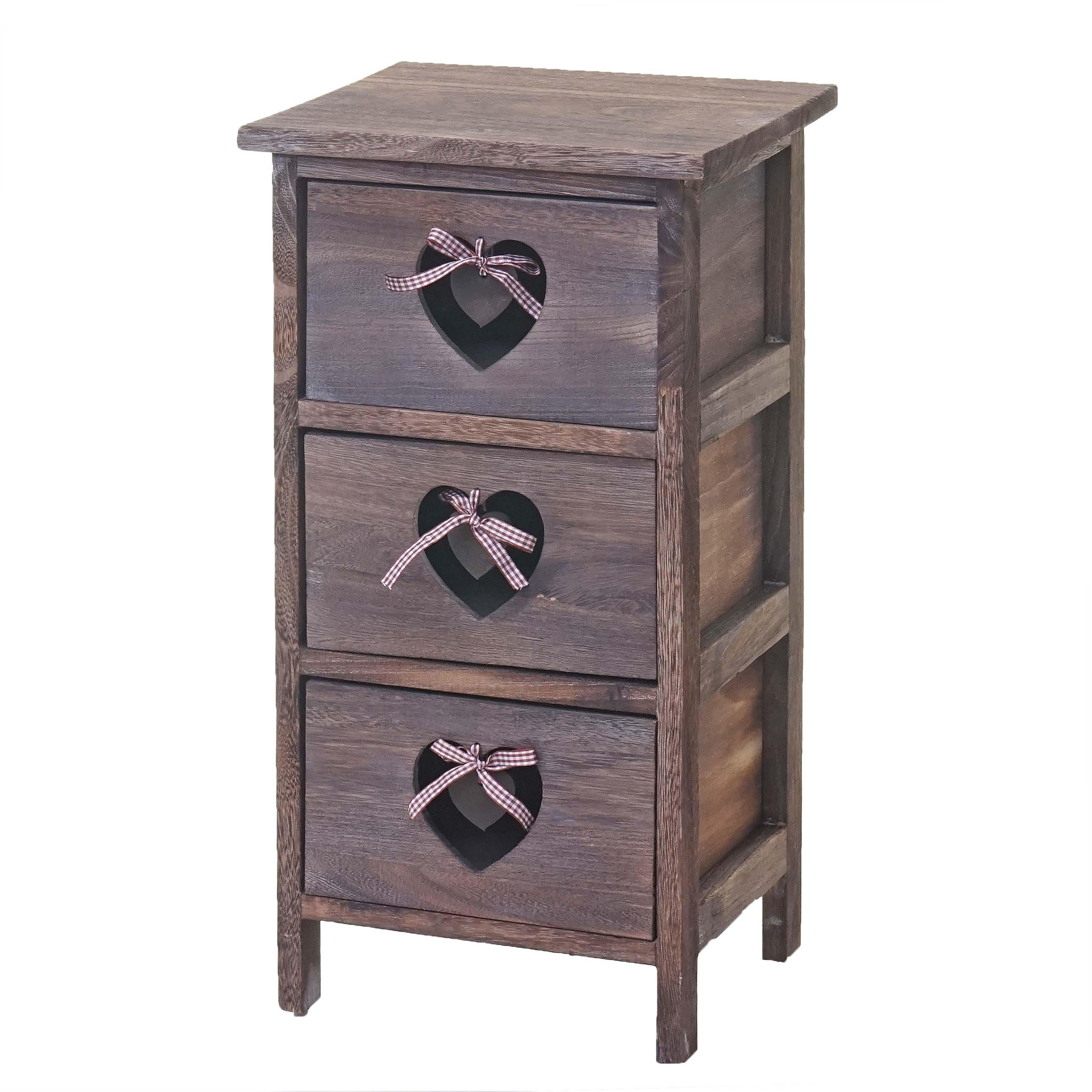 KOMMODE Braun - Braun, Holz (29/55/25cm) - MCW