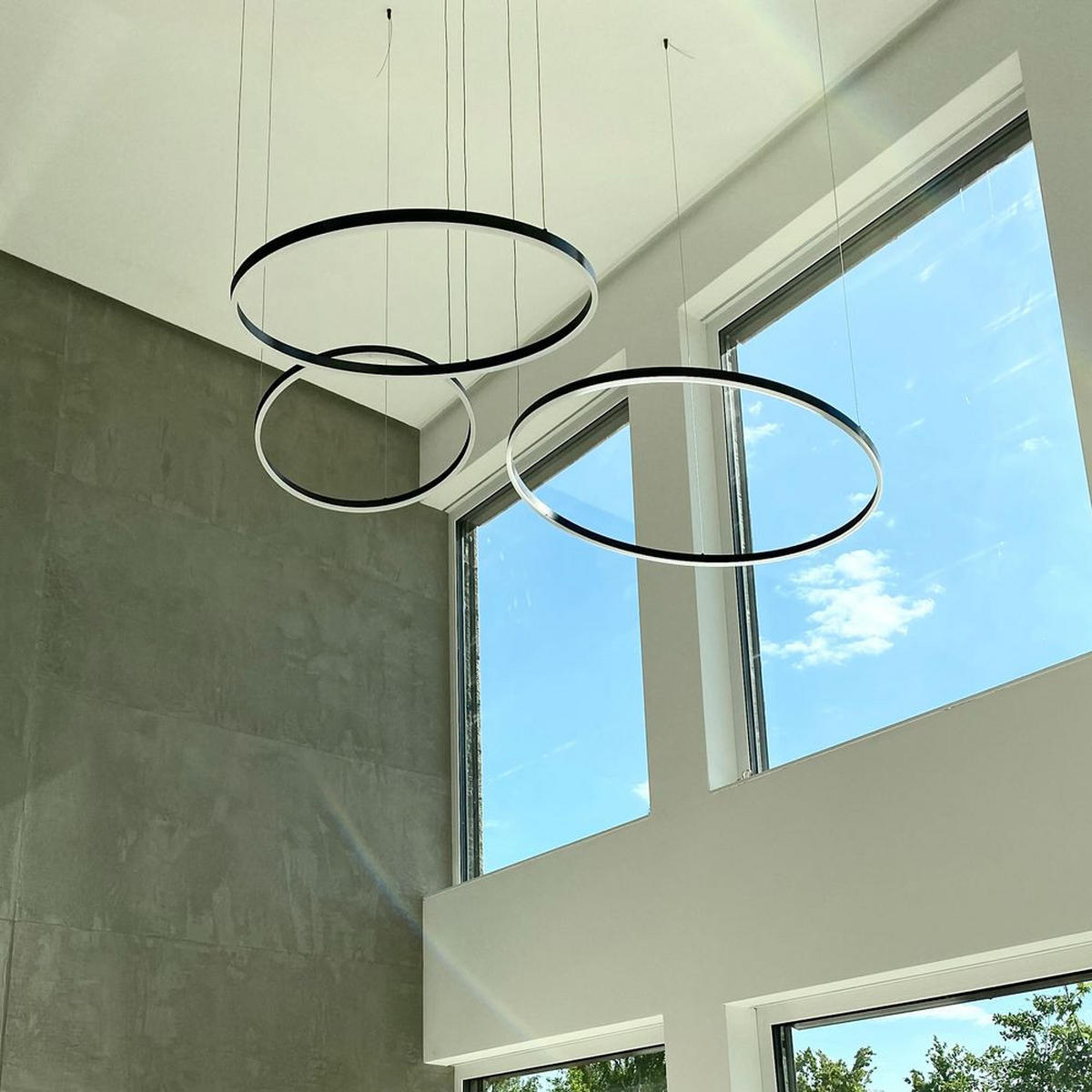LED-HÄNGELAMPE Ring Gold Ø 80cm - Goldfarben, Metall (80/80/3.3cm) - s.luce