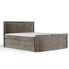 BOXSPRINGBETT Lavenda Braun 180/200 cm - Schwarz/Braun, Holz/Holzwerkstoff (180/200cm) - Maison de Reve