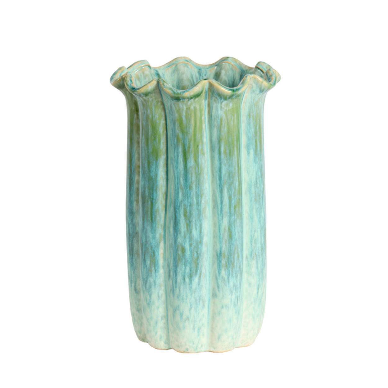 Light & Living Vase Grün 38 cm