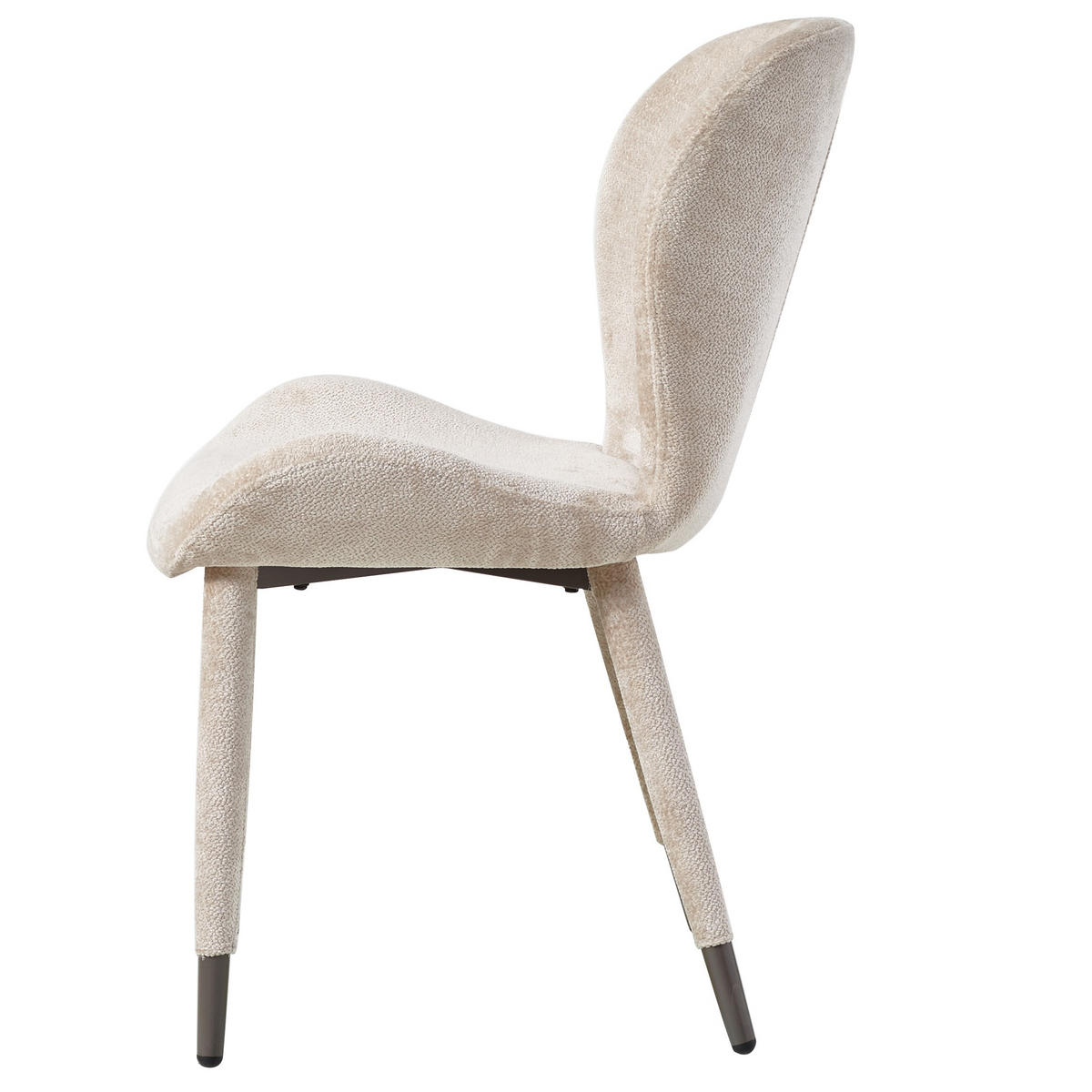 ESSZIMMERSTUHL Thor Beige 62/52/87cm - Beige, Textil (52/87/62cm) - PTMD Collection