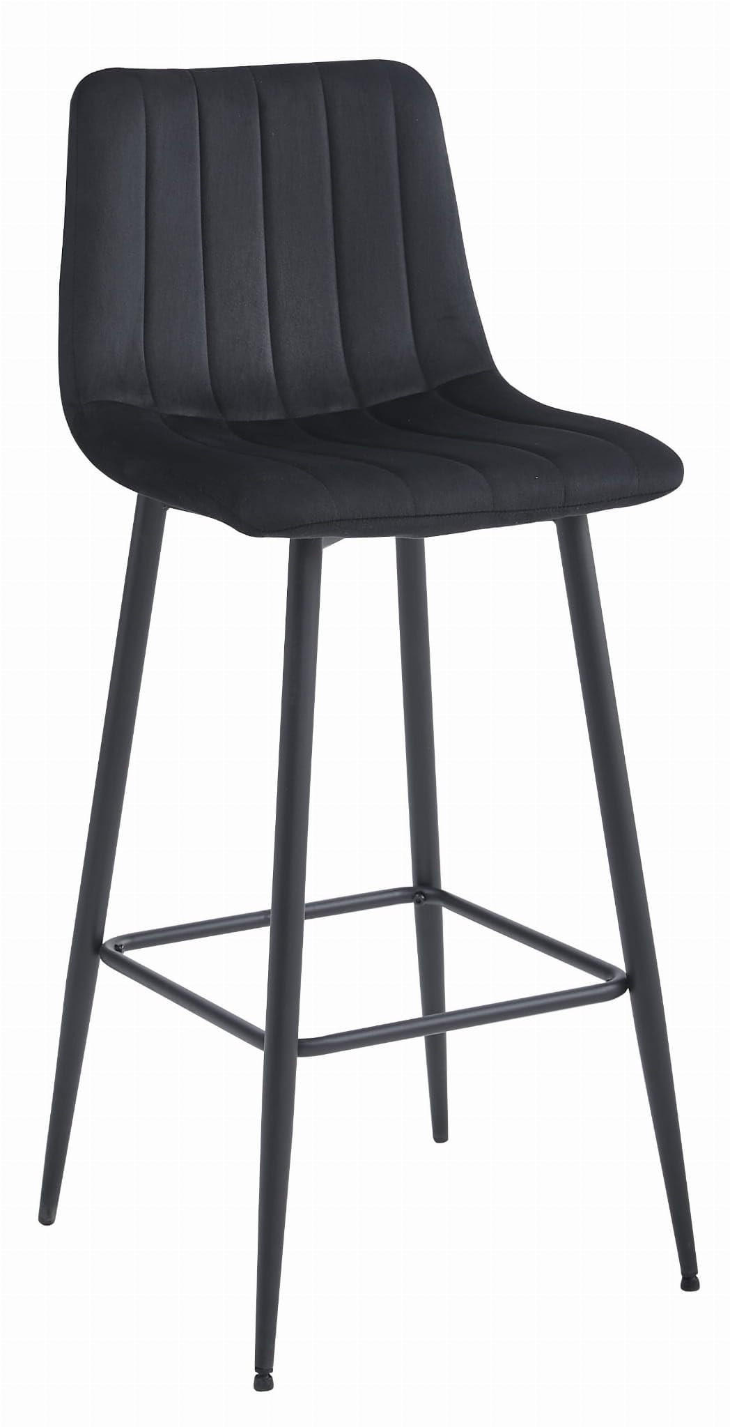 Best For Home Barhocker Schwarz 43x104x36 cm