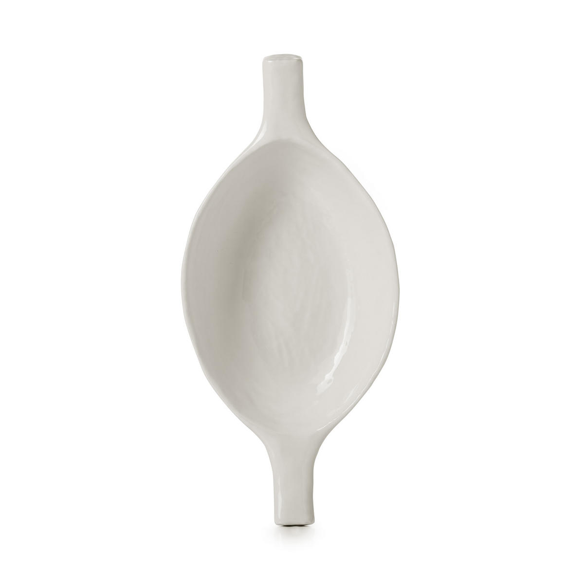 SCHÄLCHEN YLI 16 CM Alabaster Weiss - Weiß, Keramik (12/4/16cm) - Revol Porcelaine France
