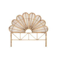 KOPFTEIL aus Rattan - Braun, Holz (180/155/4cm) - Giner y Colomer