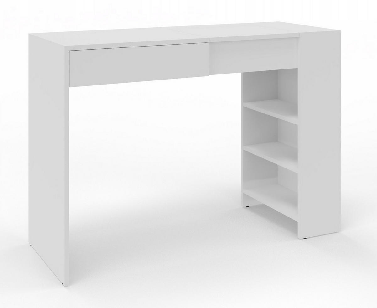 SCHMINKTISCH Opera Maxi Weiß 114/40/78 cm - Weiß, Holzwerkstoff (114/78/40cm) - Matkam Möbel