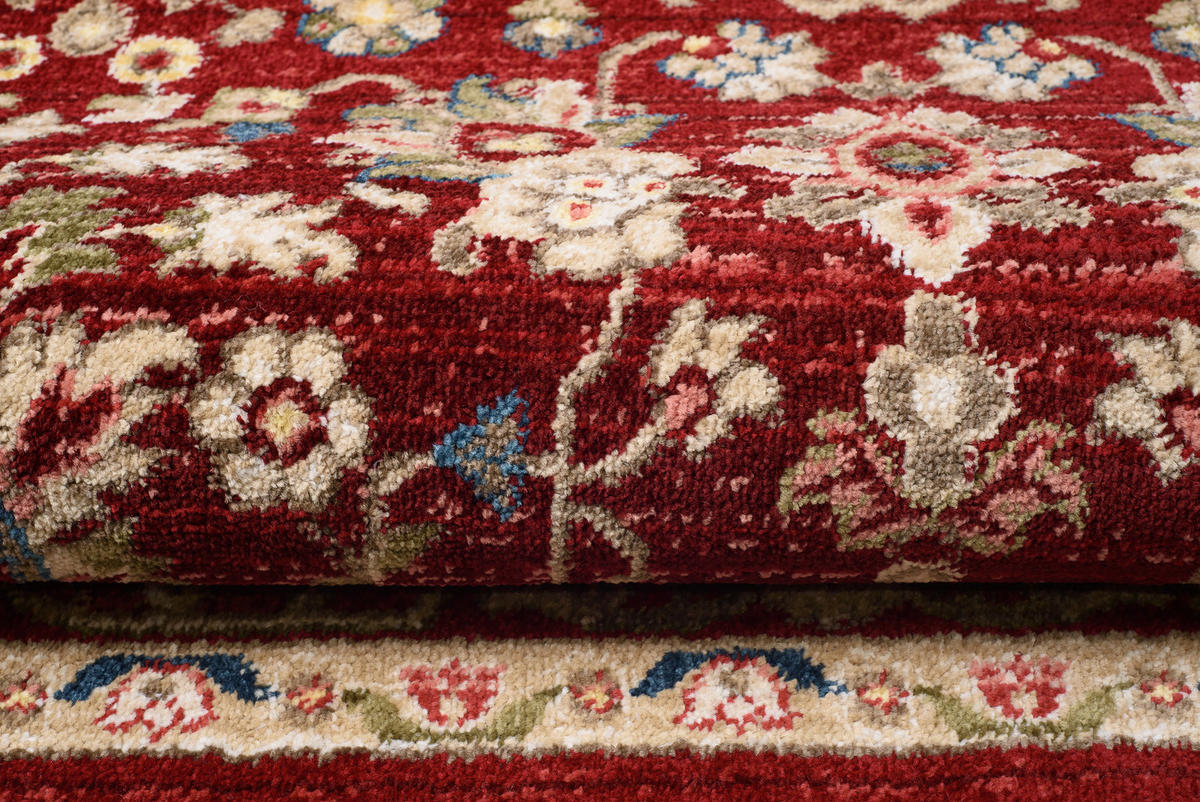 TEPPICH RIVIOLI Rot 80/150 cm - Rot, Textil (80/150cm) - Tapiso