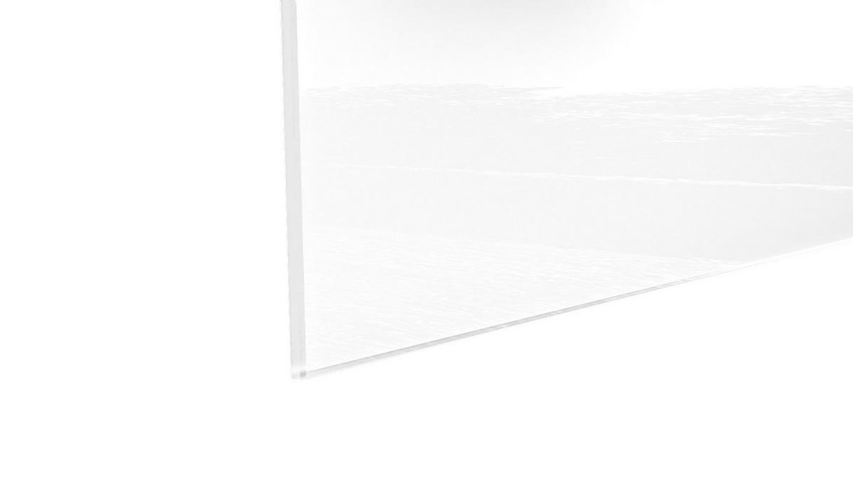 GLASBOARD - Premium SUPERWHITE Perlweiß 90x60cm - Weiß, Glas (90/60/0.7cm) - ALLboards