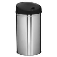MÜLLEIMER Automatisch, Sensor, Edelstahl, ABS-Kunststoff, Silber, 42 L - Silberfarben, Metall (32/62/32cm) - 5five Simply Smart
