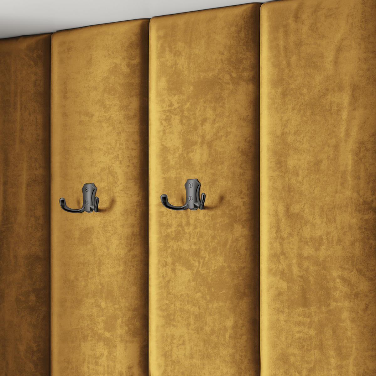 GARDEROBENSCHRANK REMA 120/240/60 cm Modern Garderobe-Set Eiche Lefkas - Eichefarben/Gelb, Holzwerkstoff (120/240/60cm) - MASSENO