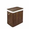 WÄSCHEKORB MIT DECKEL BAMBOO - Braun, Naturmaterialien (60/60/40cm) - WohnDirect