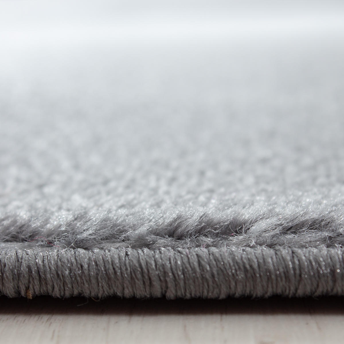 TEPPICH Kurzflor Ombre Polypropylen Wohnzimmer Schwarz Rechteckig 160x230 - Schwarz, Textil (160/230cm) - KADIMA DESIGN